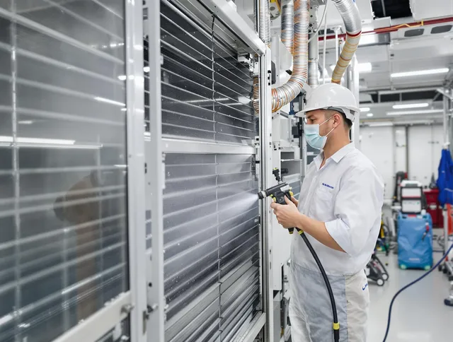 Professional AC coil cleaning by Scituate Air Duct Cleaning in Scituate