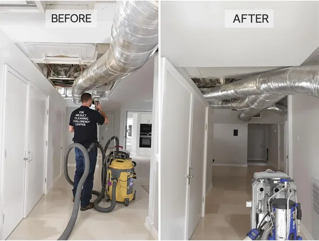 Scituate Air Duct Cleaning professional performing thorough air duct cleaning in Scituate