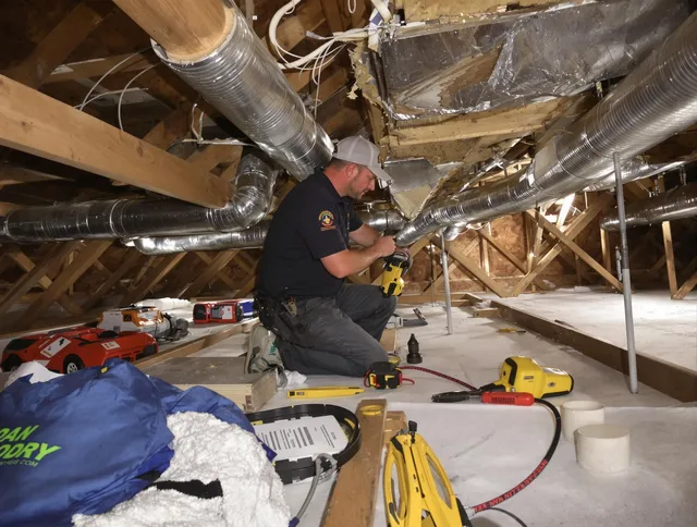 Professional air duct repair by Scituate Air Duct Cleaning in Scituate