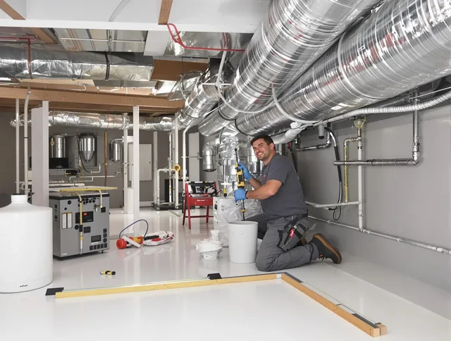 Professional duct sealing service by Scituate Air Duct Cleaning in Scituate