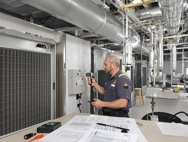 Professional filter system inspection by Scituate Air Duct Cleaning in Scituate